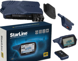  Cигнализация с дистанционным запуском StarLine А91