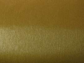 Пленка под Шлифованный алюминий -  Золото, ширина 1.52м, с каналами
