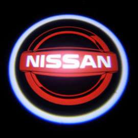 Проекция логотипа Nissan