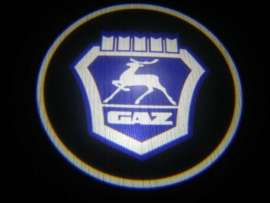 Проекция логотипа ГАЗ