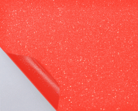 Пленка алмазная крошка - Красная, с каналами, 1.52м