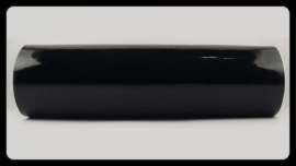 Пленка черный глянец, с каналами, 1.52м