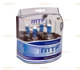 Галогеновые лампы MTF Light H1 4400K 12V 55W Titanium