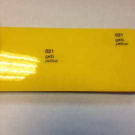 Пленка для фар Oracal (Оракал) Желтая, ширина 0.5м