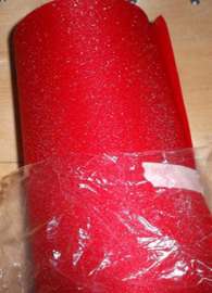 Пленка для фар (Алмазная крошка красная), ширина 30см