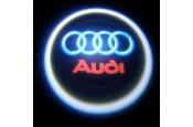Проекция логотипа Audi