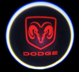 Проекция логотипа Dodge