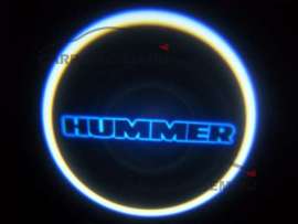 Проекция логотипа Hummer